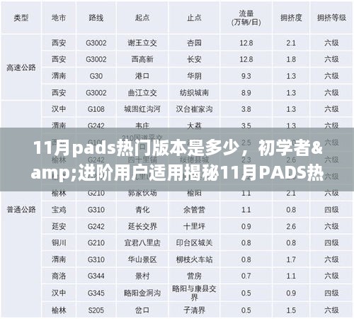 揭秘11月PADS热门版本，初学者与进阶用户全面指南及获取应用步骤