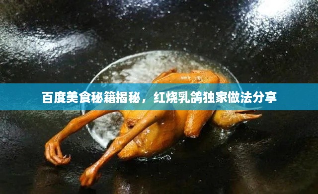 百度美食秘籍揭秘，红烧乳鸽独家做法分享