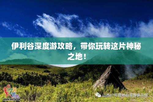 伊利谷深度游攻略，带你玩转这片神秘之地！