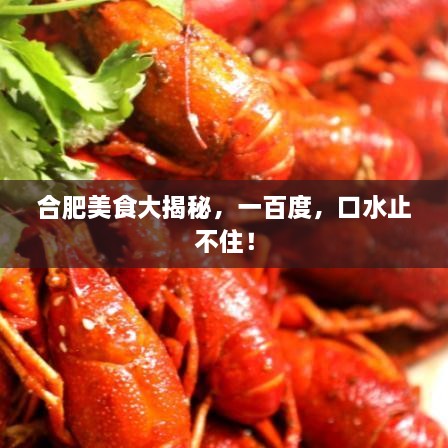 合肥美食大揭秘，一百度，口水止不住！