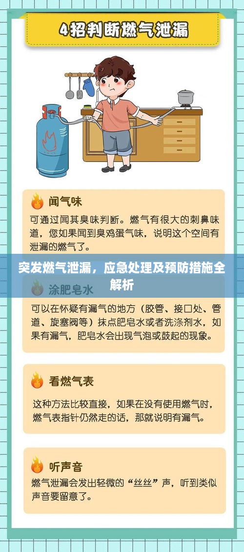 突发燃气泄漏，应急处理及预防措施全解析